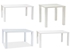 Picture of Dining table Signal Meble Montego White, 1400x800x750 mm