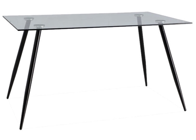 Picture of Dining table Signal Meble Nino Black, 1400x800x750 mm