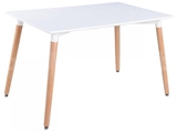 Show details for Dining table Signal Meble Nolan White, 1200x800x730 mm