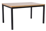 Show details for Dining table Signal Meble Normano Oak Black, 1800x900x770 mm