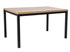 Picture of Dining table Signal Meble Normano Oak / Black, 1800x900x770 mm