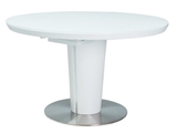 Show details for Dining table Signal Meble Orbit White, 1200x1200x760 mm