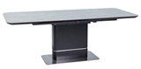 Show details for Dining table Signal Meble Pallas Black, 1600x900x760 mm