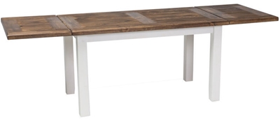 Picture of Dining table Signal Meble Poprad II Brown / White, 1400x500x800 mm