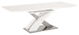 Show details for Dining table Signal Meble Raul White, 1400x850x760 mm