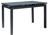 Show details for Dining table Signal Meble Turin X74 Black, 1700x740x760 mm