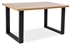 Picture of Dining table Signal Meble Umberto Oak Black, 1100x500x600 mm