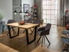 Picture of Dining table Signal Meble Valentino Oak / Black, 1200x800x780 mm