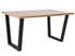 Picture of Dining table Signal Meble Valentino Oak / Black, 1500x900x770 mm