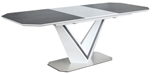 Show details for Dining table Signal Meble Valerio Gray, 2200x900x760 mm