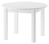 Show details for Dining table Szynaka Meble Indus White, 1050x1050x760 mm