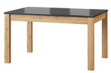 Show details for Dining table Szynaka Meble Kama 40 Oak / Black, 1360x900x760 mm