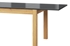 Picture of Dining table Szynaka Meble Kama 40 Oak / Black, 1360x900x760 mm