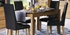 Picture of Dining table Szynaka Meble Kama 40 Oak / Black, 1360x900x760 mm