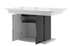 Picture of Dining table Szynaka Meble Star 03 White Black, 1400x850x770 mm