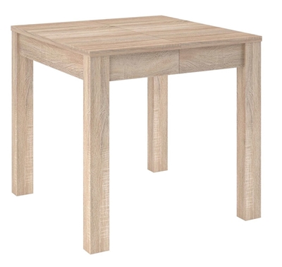 Picture of Dining table Szynaka Meble Vega Sonoma Oak, 800x800x760 mm