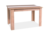 Show details for Signal Furniture Marshmallow Table Sonoma Oak