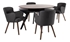 Picture of Dining set Home4you Eleanor Dark Gray / Walnut