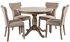 Picture of Dining set Home4you Manor Oak / Light Gray