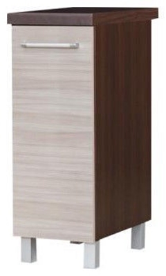 Picture of Bodzio Loara Bottom Cabinet Right 30DP Latte/Nut