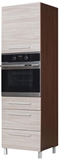 Show details for Bodzio Loara Oven Cabinet Left Latte/Nut