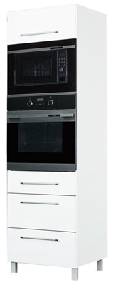 Picture of Bodzio Loara Oven & Microwave Cabinet White