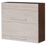 Show details for Bodzio Loara Upper Cabinet 80GDP Latte/Nut