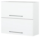 Show details for Bodzio Loara Upper Cabinet 80GDP White