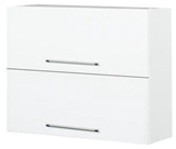 Show details for Bodzio Loara Upper Cabinet 90GDP White