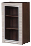 Show details for Bodzio Loara Upper Cabinet Left 40GWL Latte/Nut