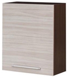 Show details for Bodzio Loara Upper Cabinet Left 60GSL Latte/Nut