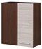 Picture of Bodzio Loara Upper Corner Cabinet Left Latte/Nut