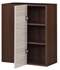 Picture of Bodzio Loara Upper Corner Cabinet Left Latte/Nut