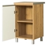 Picture of Bodzio Monia Bottom Cabinet 45 Left White/Brown