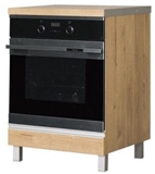 Show details for Bodzio Monia Bottom Oven Cabinet 60 Brown