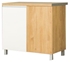 Picture of Bodzio Monia Kitchen Lower Corner Cabinet Straight Right White/Brown