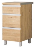 Show details for Bodzio Monia Lower Drawer Cabinet 40 Brown