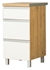 Picture of Bodzio Monia Lower Drawer Cabinet 40 White/Brown