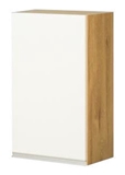 Show details for Bodzio Monia Upper Cabinet 45 Left White/Brown