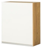 Show details for Bodzio Monia Upper Cabinet 60 Left White/Brown