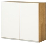 Show details for Bodzio Monia Upper Cabinet 80 White/Brown