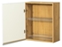 Picture of Bodzio Monia Upper Dryer Cabinet 60 Left White/Brown