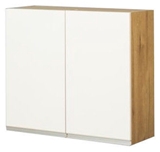 Show details for Bodzio Monia Upper Dryer Cabinet 80 White/Brown