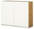 Picture of Bodzio Monia Upper Dryer Cabinet 90 White/Brown