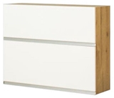 Show details for Bodzio Monia Upper Split Cabinet 90 White/Brown