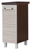 Picture of Bodzio Ola Bottom Kitchen Cabinet 30 Gloss Left Latte