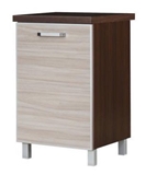 Show details for Bodzio Ola Bottom Kitchen Cabinet 50 Left Nut Latte