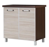 Show details for Bodzio Ola Bottom Kitchen Cabinet 80 Nut Latte