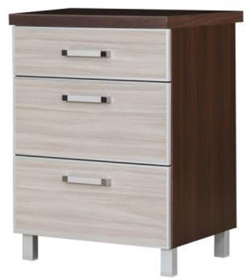 Picture of Bodzio Ola Bottom Kitchen Drawer 60 Gloss Latte