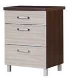 Show details for Bodzio Ola Bottom Kitchen Drawer 60 Nut Latte